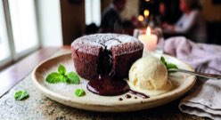 Chocolate soufflé