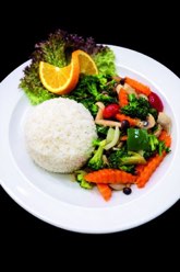 Stir-fried mixed vegetables