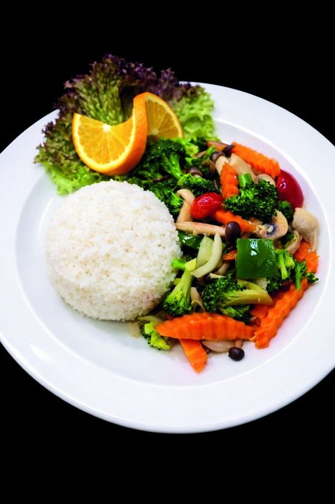 Wokban sült vegyes zöldségek